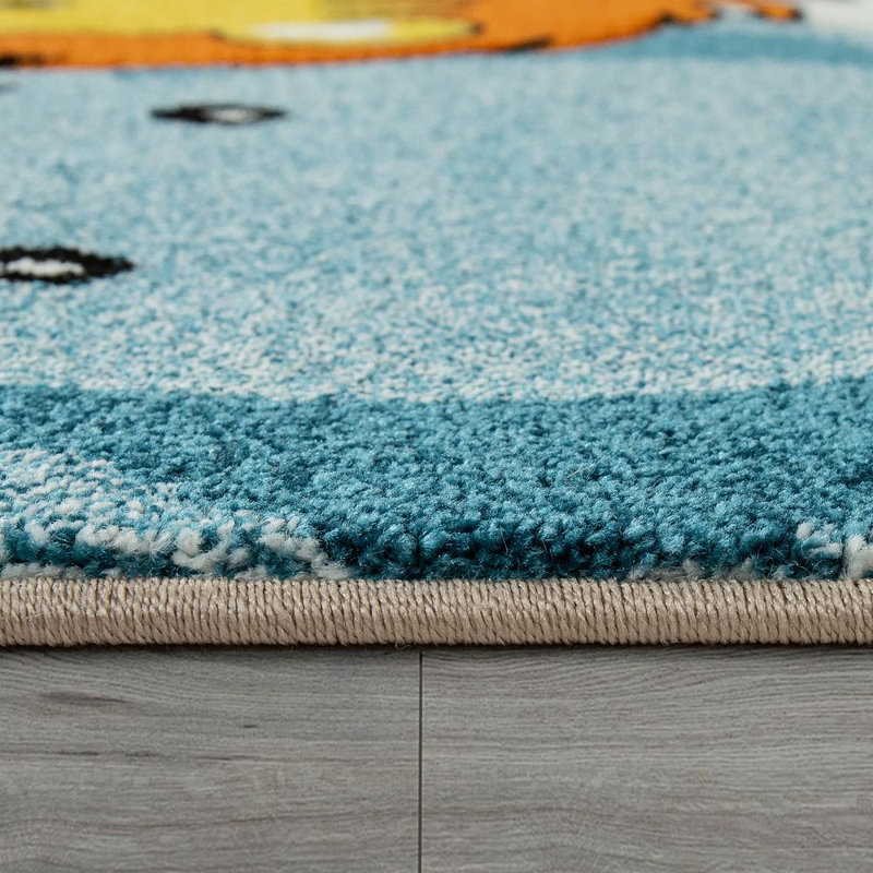 McCann Shaggy Green Rug, Rectangle 80 x 150cm