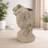 Floral Woman Bust Planter 10.5"H