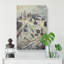 Train Tracks And Houses by Walter Gramatte - Wrapped Canvas-61944894
