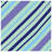 Blue Purple Stripes Quilted Bedspread All Sizes-128503183