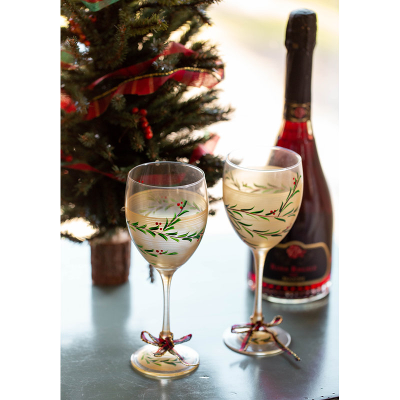 Vigne des Fêtes 11 oz Verre à vin à pied