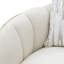 Chaise assortie Scotts Square - soie de maïs / champagne clair