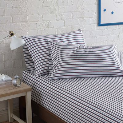 Nautica Fitted Sheet and Standard Pillowcase Sets