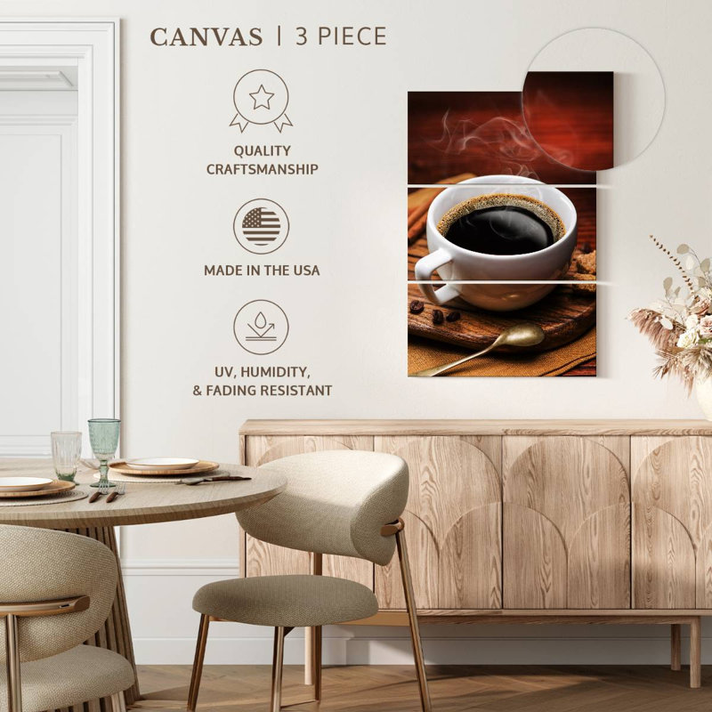 Yarlin Coffee And Cane Sugar, 32" H x 20" W