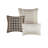 Modern Taupe Polyester Charmeuse Bedding Set, Comfortable For Family Use