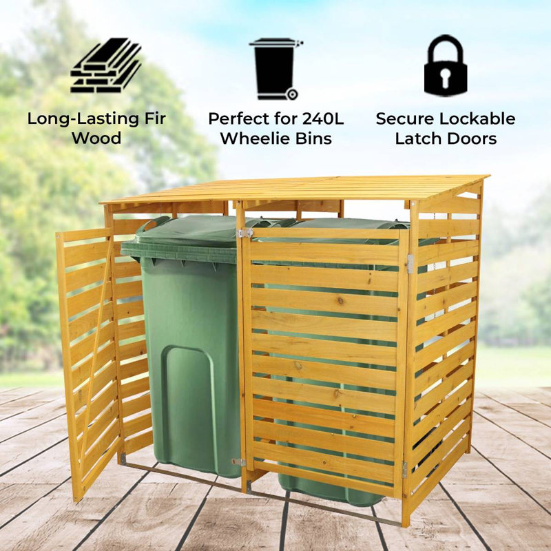 Bhargavi Wooden Double Bin Store
