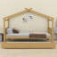 Lit en bois avec couchette-1292857729