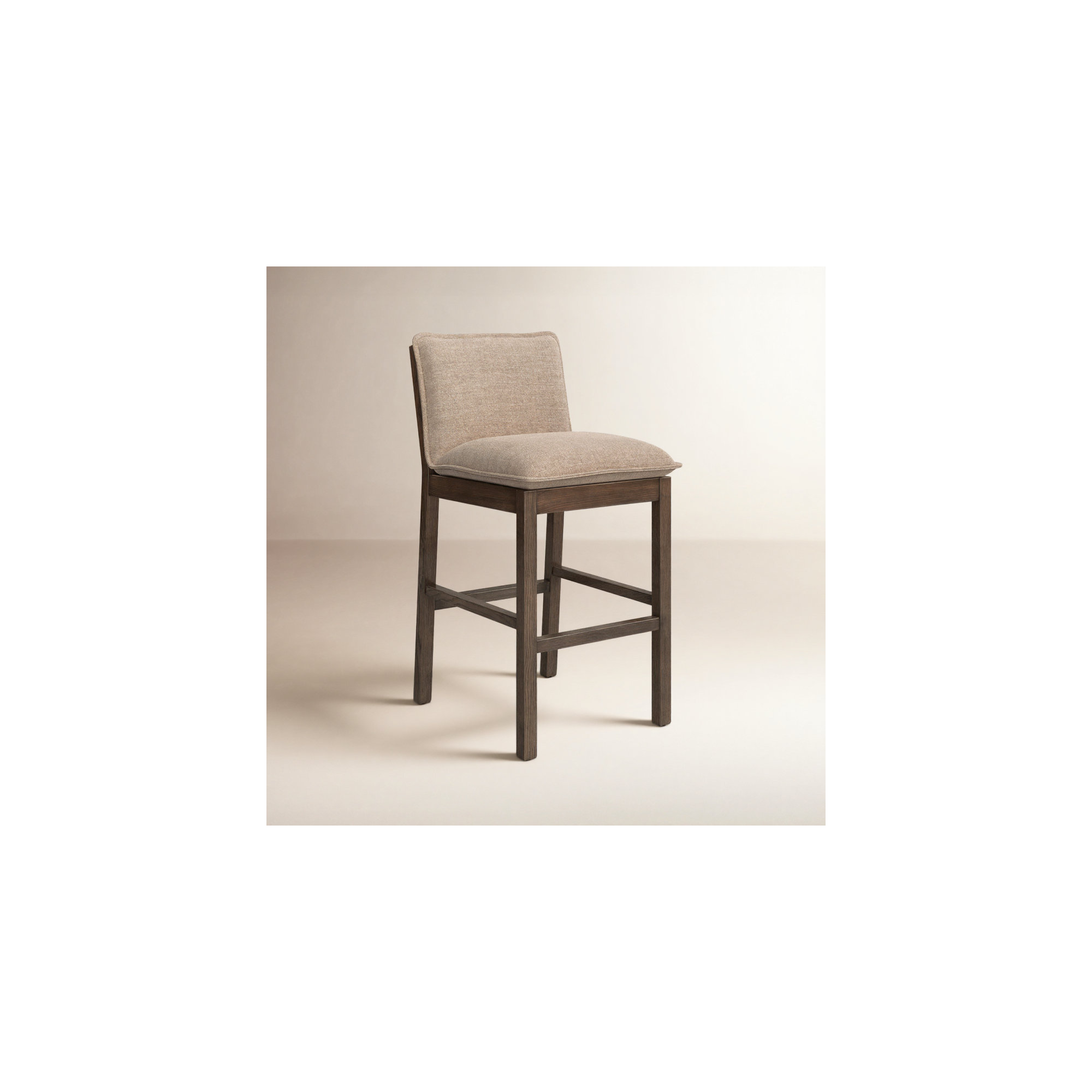Gafton Upholstered Stool, Bar Stool ( 30" Seat Height)