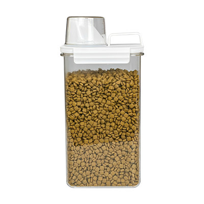 2300 mL Plastic Food Storage Container - Set of 1 Containers and 1 Lids