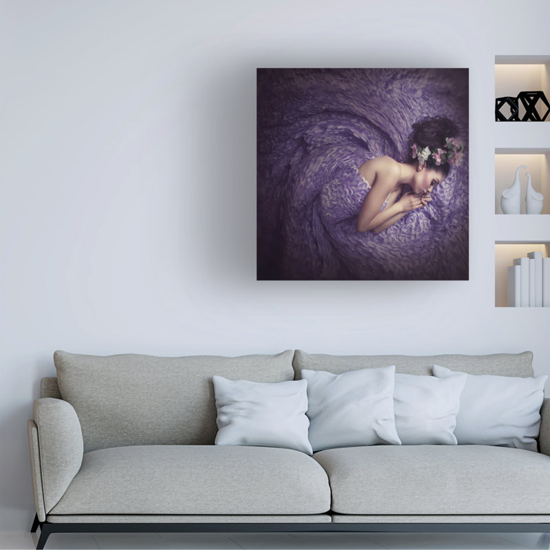 Art sur toile Hardibudi Mermaid Dream, H 14 po x l 14 po