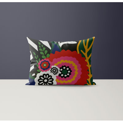 Alix Microsuede Lumbar Throw Pillow