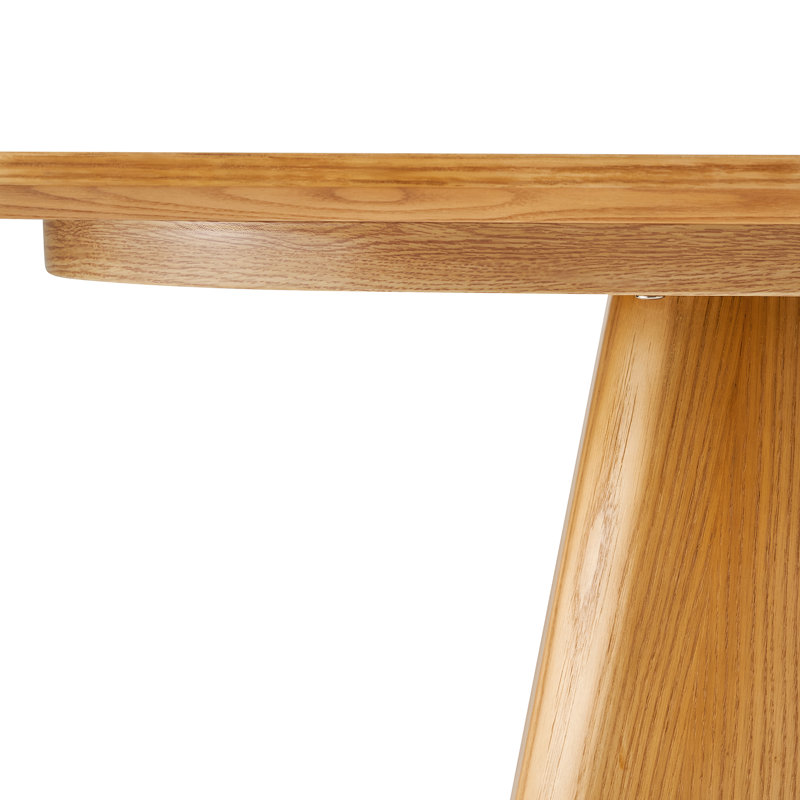 Table de salle à manger Hernest, 30" H x 72" W x 39" D, Natural Wood