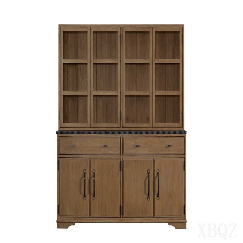 Armoire 2 pièces (bahut et buffet), Amande