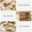 47-59" Extendable Dining Table With Storage For 4-6