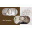 Asymmetrical Wood Framed Wall Accent Mirror-337404160