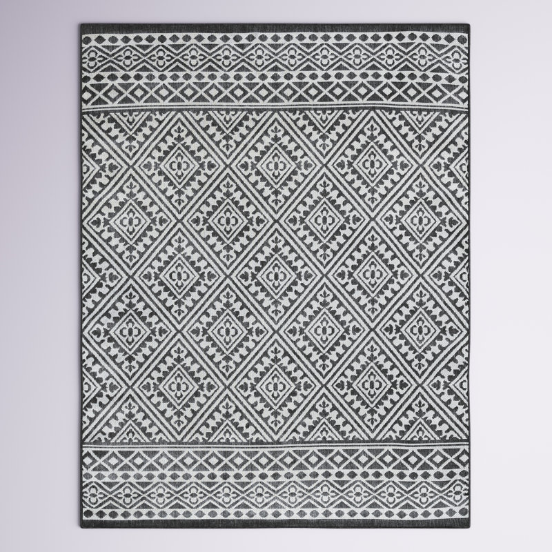 Tapis gris anthracite Campbelltown, Rectangle 7 pi 11 po x 10 pi 3 po