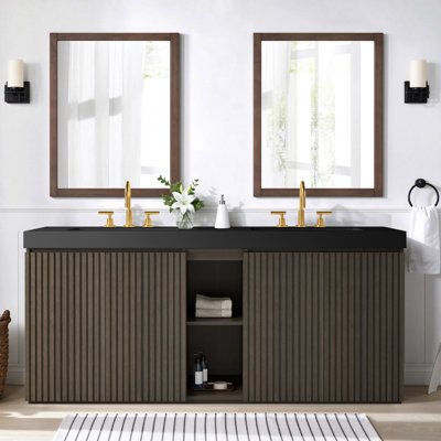 Double Bathroom Vanity with Top
