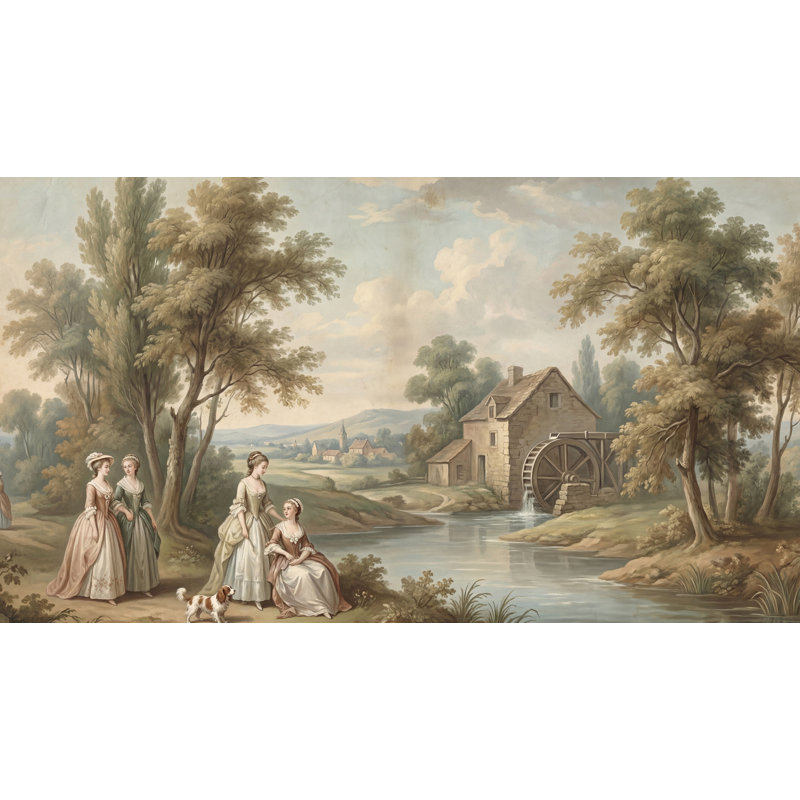 Papier peint nuage ciel, Non-Woven Nonpasted, 120" x 96"