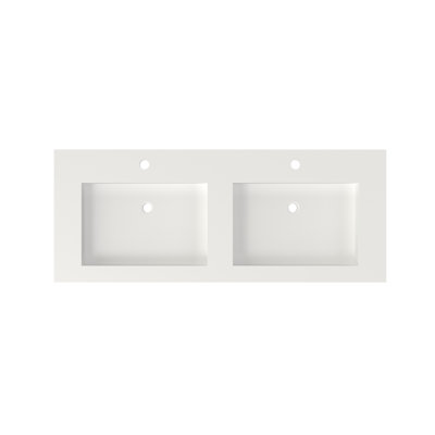 Stone Resin Solid Surface Bathroom Vanity Basin Sink