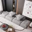 Canapé modulaire moderne 4 pièces avec 2 repose-pieds, 2 sièges et 4 coussins-1605643116