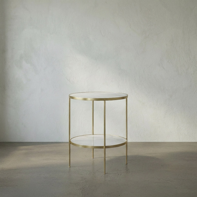 Rivoli Marble End Table