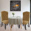 Chaise parsons rembourrée touffeté beige Karekin