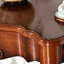 Console noyer massif et bois manufacturé