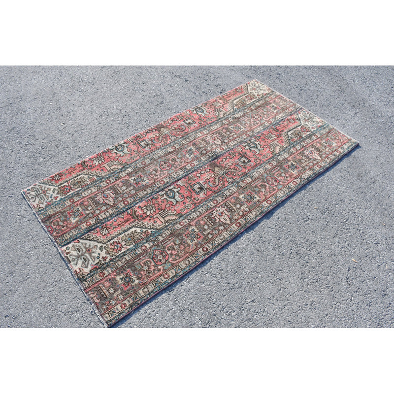Tapis rétro rétro Oushak