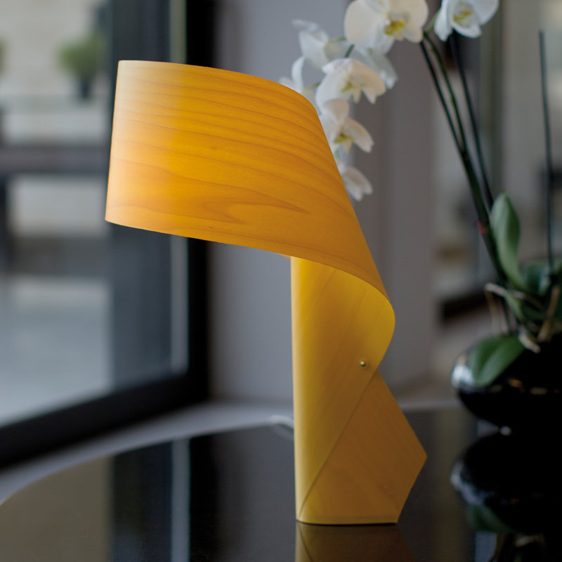 Air Table Lamp, E12 Base, Yellow