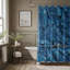Rideau de douche Blue Dewdrops bleu-1196546873
