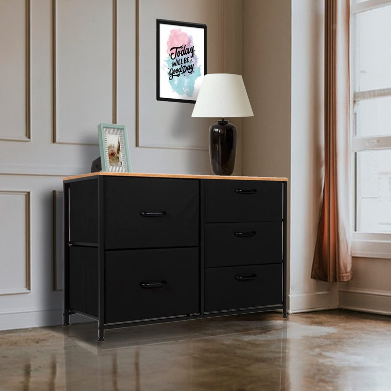 Saasha 5 Drawer Storage Drawer
