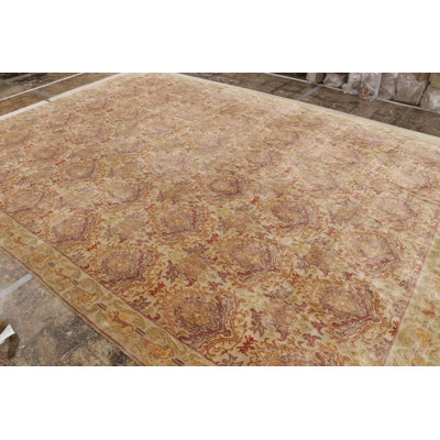 Hand Knotted Silk Rug