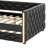 LED Lighted Upholstered Daybed with Pull-Out Trundle