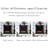Black Solid Wood Freestanding Fireplace
