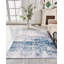 Tapis gris très doux lavable à la machine Collection Abstract-991649643