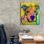 «I Know Some Of ces mots» par Dean Russo, art mural sur toile-1837992055