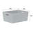 Wham 5.02 Studio Basket Rectangular Pack of 5 Cool Grey