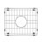 Quartz 18" L X 16" W Undermount Bar Sink With Grid And Strainer