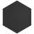 Hexatile 7" x 8" Porcelain Tile-40634323
