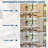 Dining Room Dining Table for 4-6, 47 Inch Round Dining Table, Farmhouse Circle Kitchen Table-485954385