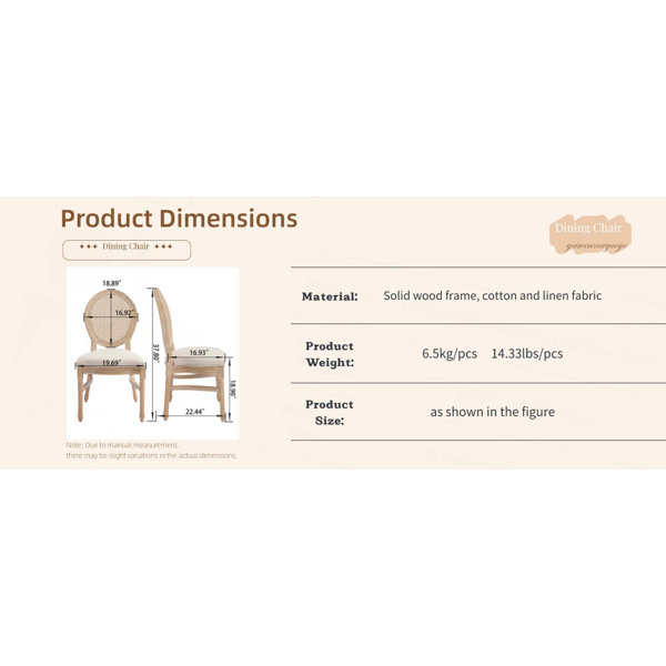 Dimensions du produit