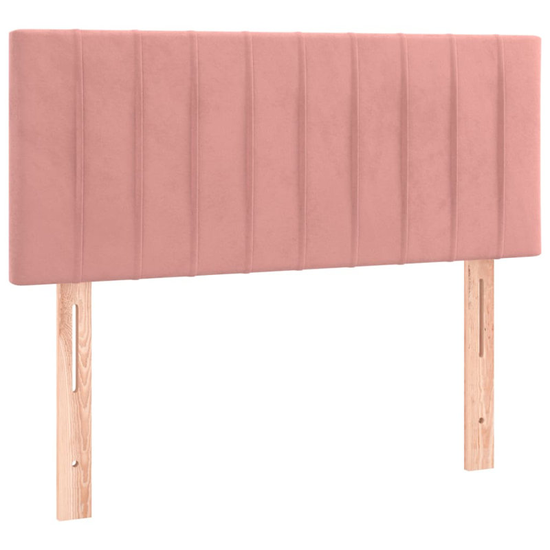 Headboard, 88cm H x 80cm W x 5cm D, Taupe Fabric