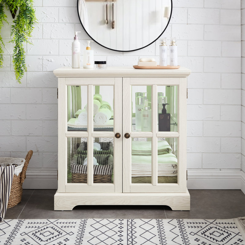 Vitrine à DEL, matériaux rétro, tablettes réglables, armoire antique blanche avec plateau lisse, lumières, mobilier de maison