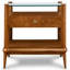 Martine 1 - Drawer Solid Wood Nightstand
