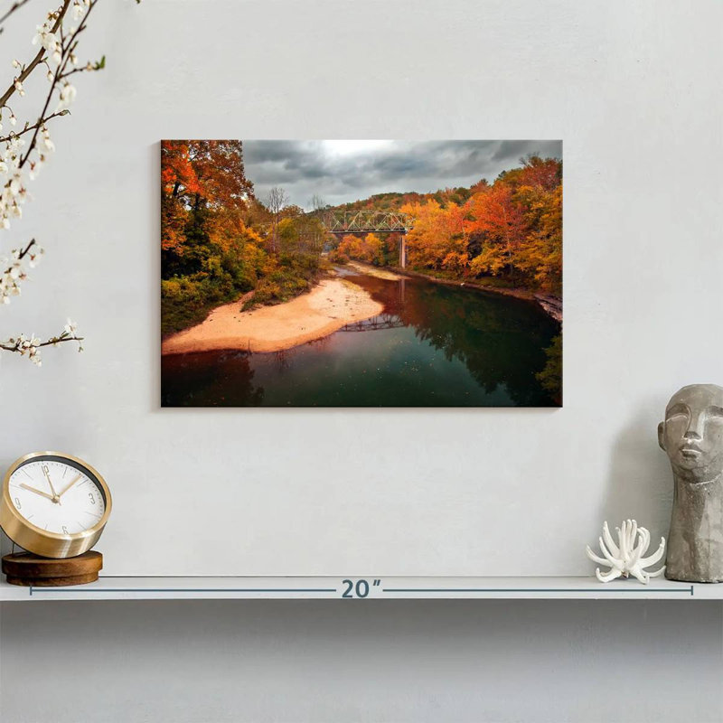 Alvord Buffalo River Autumn, H 8 po x l 12 po