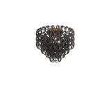 Minigiogali Ceiling Lamp 50 Crystal Transparent Matt Bronze 1 E26 Ul