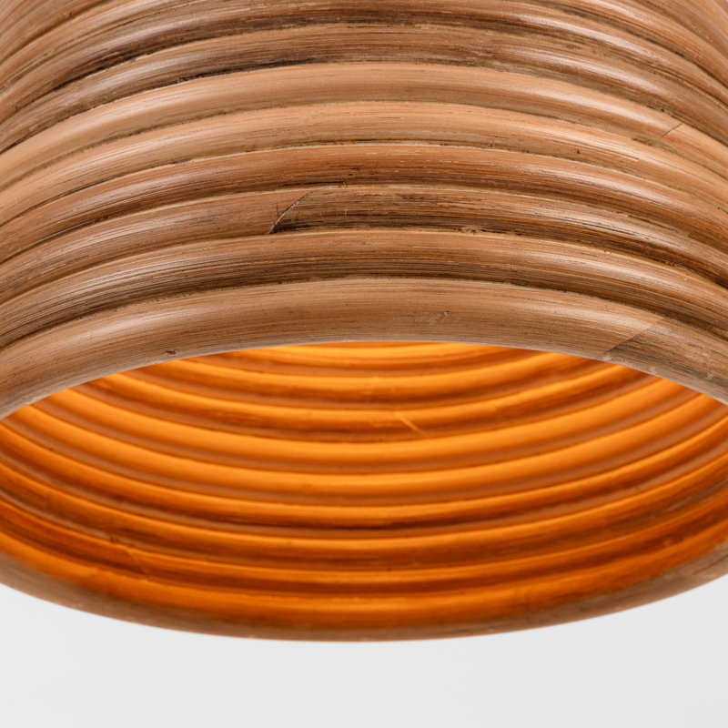Emerson 1 - Light Pendant, Natural, Hand Rubbed Antique Brass