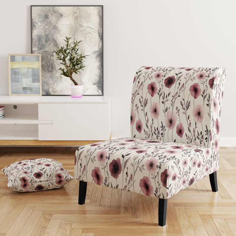 Fauteuil de chambre Country Farmhouse, Pantoufle sans accoudoirs