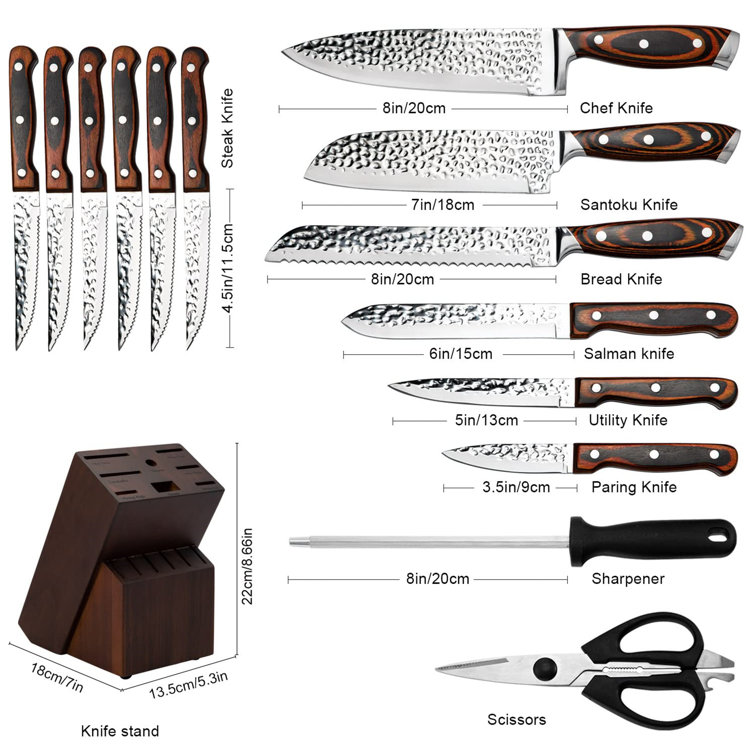 Stainless Steel Peeling Knife Set, Household Multifunctional I And