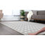 Tapis taupe en polypropylène tissé à la machine Amiraka-627902591